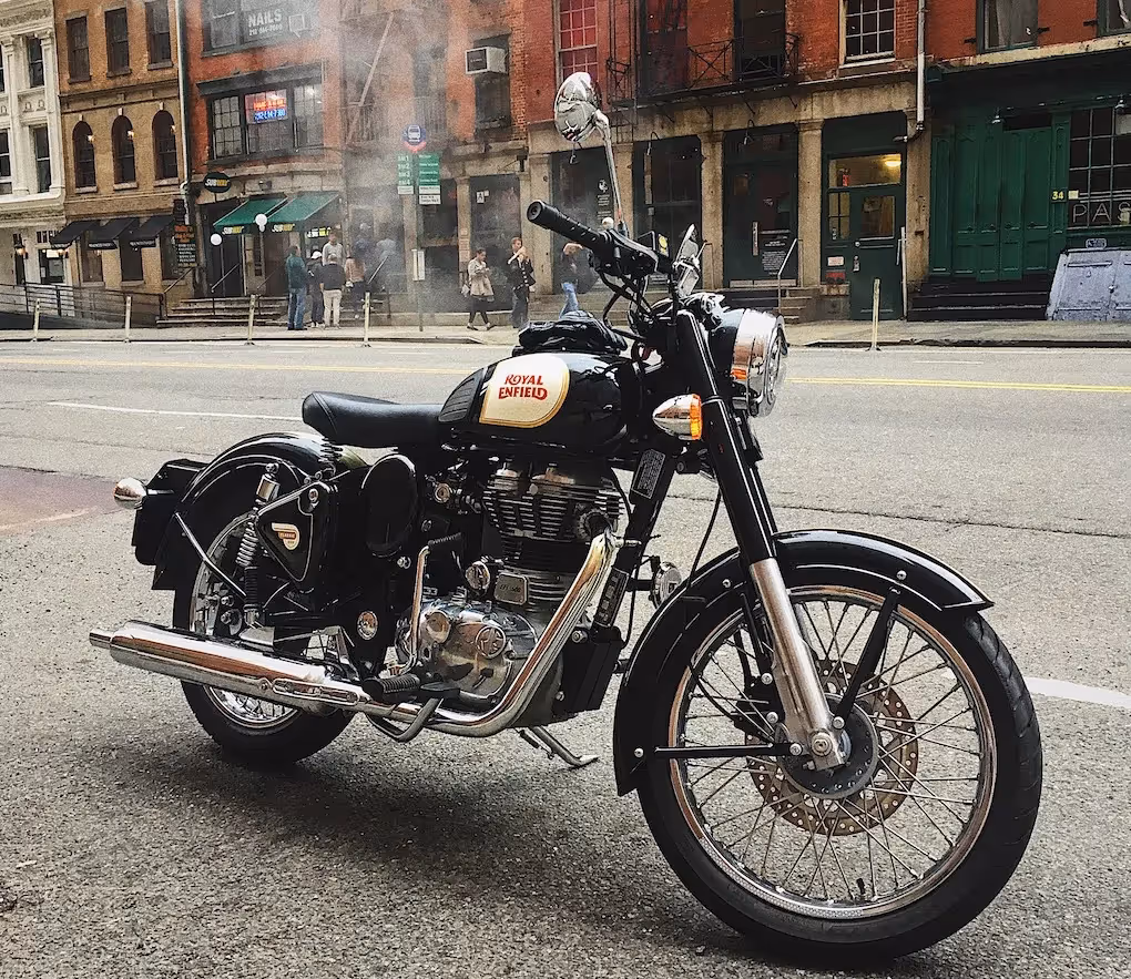 Royal Enfield motorcycle